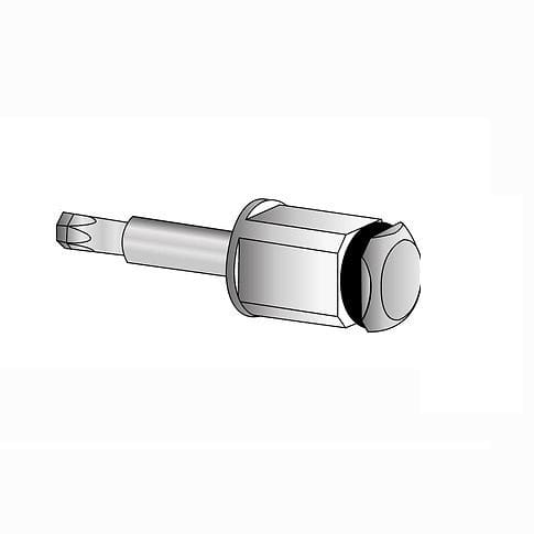Dentaler Schrauber / für Implantatabutments - Teetanium ®  - Medibrex - für Handstücke / sechseckig