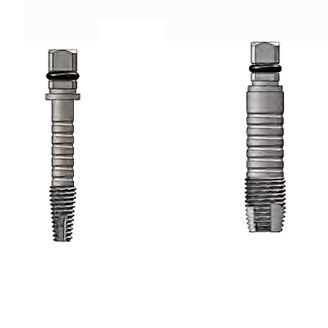 PIN für Dentalimplantologie - Teetanium ®  - Medibrex - Titan / gerade