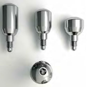Konischer Gingivaformer - Teetanium ®   - Medibrex - Titan / inneres Sechseck / Schrauben
