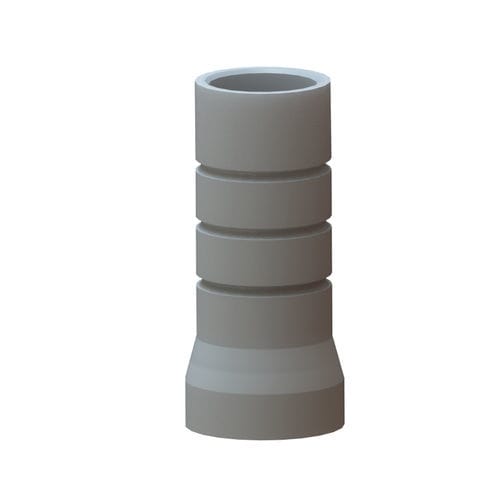 Implantat-Abutment / Titan - Teetanium ®   - Medibrex - mit Außenverbindung / gerade / Fertig