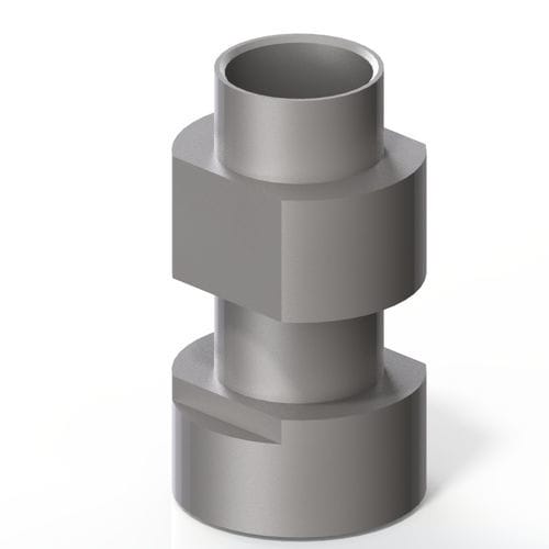 Titan-Abformkappe - Teetanium ®   - Medibrex - Schrauben