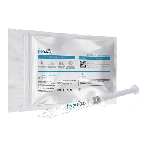 Zahnmedizinisches Material / für Zahnaufhellung - Teewite - Medibrex - Gel / photopolymerisierbar