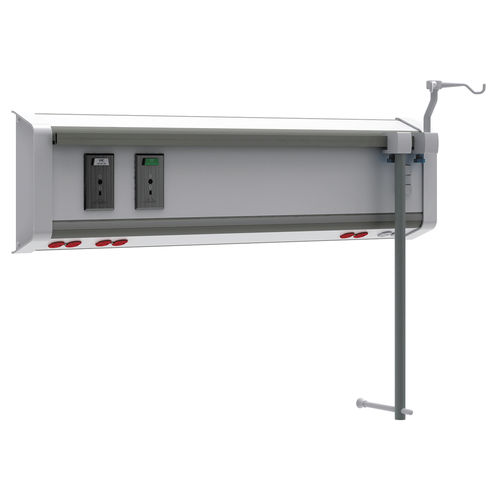 Wandmontierte Versorgungseinheit - Tecno Diseño SAS - horizontal / modular / für die Intensivstation