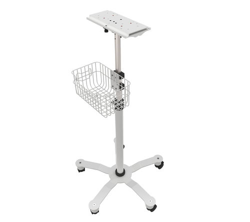 Medizinischer Wagen - Tecno Diseño SAS - für Monitor / für Transport / Edelstahl