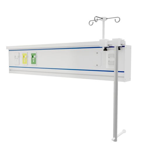 Wandmontierte Versorgungseinheit - T230 - Tecno Diseño SAS - horizontal / modular / für die Intensivstation