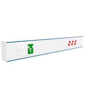 Wandmontierte Versorgungseinheit - T170 - Tecno Diseño SAS - horizontal / modular / für die Intensivstation
