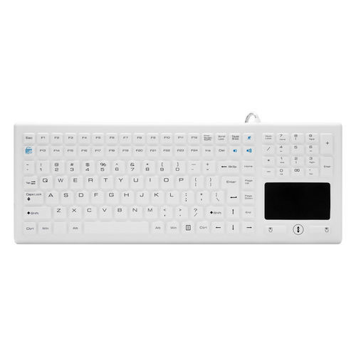 Medizinische Tastatur / Touchpad - ATM-SK406T - Shezhen AITmon Technology Co,.Ltd - mit Ziffernblock / Silikon / waschbar