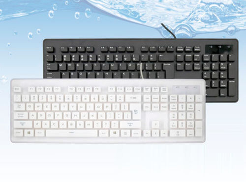 Medizinische Tastatur / mit Ziffernblock - ATM-PK107 - Shezhen AITmon Technology Co,.Ltd - Silikon / waschbar / USB