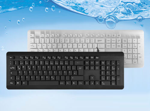 Medizinische Tastatur / mit Ziffernblock - ATM-PK103 - Shezhen AITmon Technology Co,.Ltd - Silikon / waschbar / USB