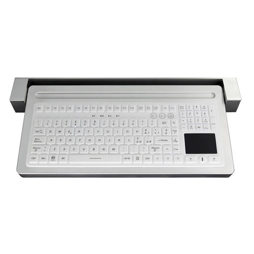 Medizinische Tastatur / Touchpad - ATM-ORK03 - Shezhen AITmon Technology Co,.Ltd - mit Ziffernblock / mit internationalem Tastaturlayout / Silikon