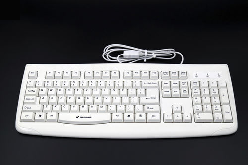 Medizinische Tastatur / mit Ziffernblock - ATM-PK104 - Shezhen AITmon Technology Co,.Ltd - Silikon / antibakteriell / antimikrobiell