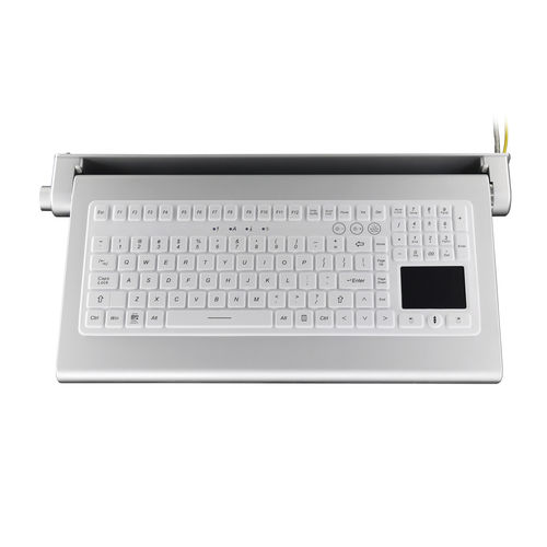 Medizinische Tastatur / Touchpad - ATM-ORK01 - Shezhen AITmon Technology Co,.Ltd - mit Ziffernblock / mit internationalem Tastaturlayout / Silikon