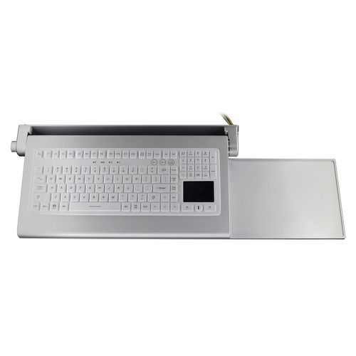 Medizinische Tastatur / Touchpad - ATM-ORK02 - Shezhen AITmon Technology Co,.Ltd - Silikon / USB / antimikrobiell