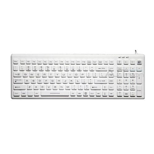 Medizinische Tastatur / mit Ziffernblock - ATM-SK402MC - Shezhen AITmon Technology Co,.Ltd - mit internationalem Tastaturlayout / Silikon / waschbar