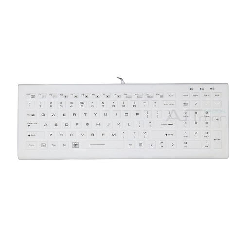 Medizinische Tastatur / mit Ziffernblock - ATM-SK420 - Shezhen AITmon Technology Co,.Ltd - Silikon / waschbar / USB