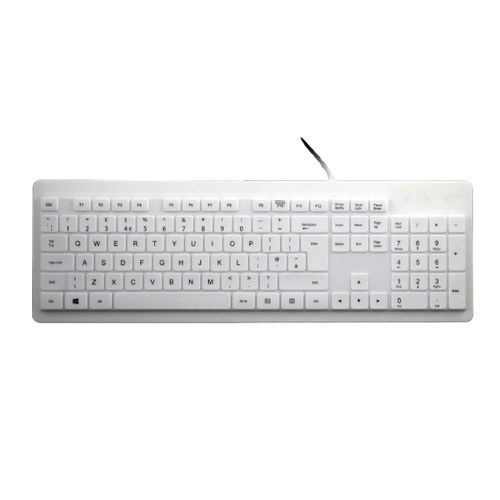 Medizinische Tastatur / mit Ziffernblock - ATM-SK423 - Shezhen AITmon Technology Co,.Ltd - Silikon / waschbar / USB