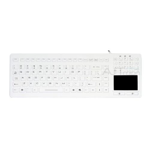 Medizinische Tastatur / Touchpad - ATM-SK410T - Shezhen AITmon Technology Co,.Ltd - mit Ziffernblock / Silikon / waschbar