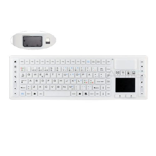 Medizinische Tastatur / Touchpad - ATM-SK419BT - Shezhen AITmon Technology Co,.Ltd - Silikon / waschbar / wasserdicht