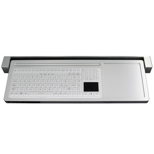 Medizinische Tastatur / Touchpad - ATM-ORK04 - Shezhen AITmon Technology Co,.Ltd - mit Ziffernblock / mit internationalem Tastaturlayout / Silikon
