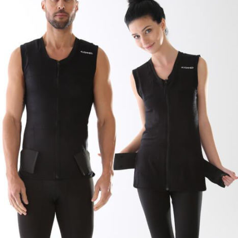 Kompressionsweste zur Haltungskorrektur - TAPING SHIRT™ - AlignMed® - unisex / L / S