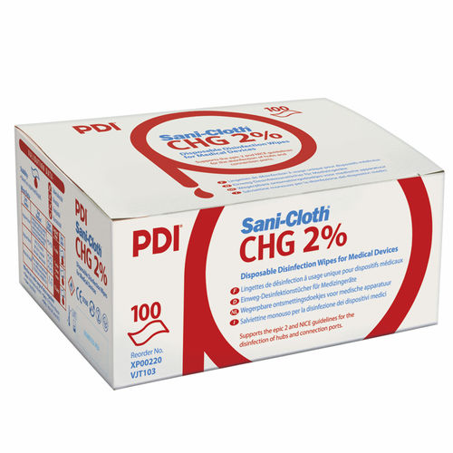 Feuchte Reinigungstücher / für Böden und andere Oberflächen - Sani-Cloth® CHG 2% - PDI International - 100er-Packung / 200er-Packung