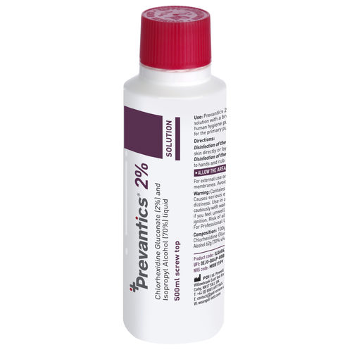 Hydroalkoholische Lösung / 70% - Prevantics 2% - PDI International - 500 mL