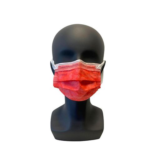 OP-Maske / ohne Latex - CM201  - SWS-Medicare - für Kinder / 10er-Packung / rot
