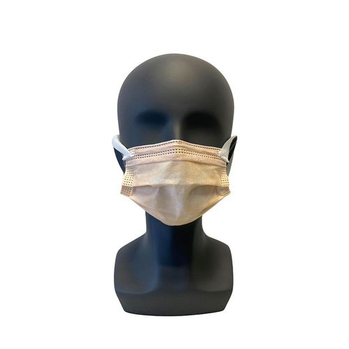 OP-Maske / ohne Latex - CM201  - SWS-Medicare - für Kinder / 10er-Packung / beige