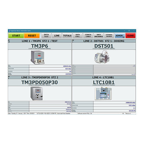 Datensammelsoftware - TECNA SWM SOFTWARE MANAGER - MARPOSS - Datenanalyse / Management / Visualisierung