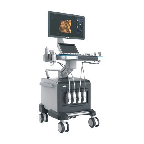 Plattformmontiertes Ultraschallgerät - MDK-9900 - Mianyang United Ultrasound Electronics - für Ultraschalldiagnostik in Gynäkologie und Geburtshilfe / Schwarz-Weiß / Farbdoppler