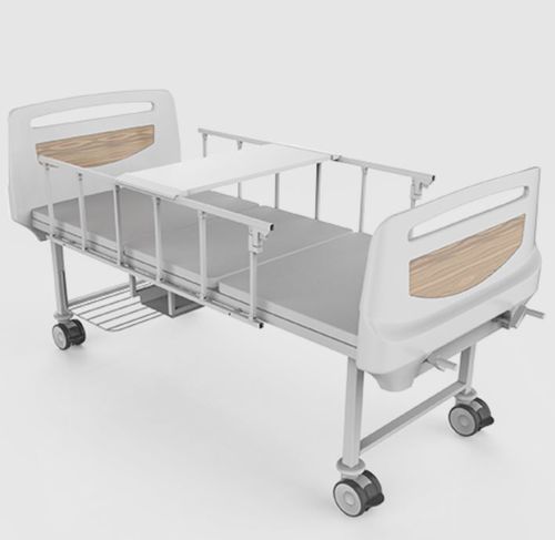 Manuelles Bett - VM005-01 - Dongguan Vision Technology Co., Ltd. - Krankenhaus / höhenverstellbar / auf Rollen