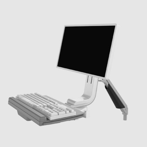Wandmontierter Tragarm - VM100-02 - Dongguan Vision Technology Co., Ltd. - für Monitor / für medizinische Zwecke / mit Tastaturträger