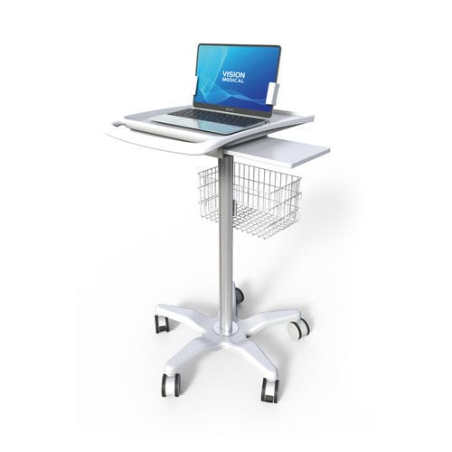 Medizinisch Computerwagen - VT002-49 - Dongguan Vision Technology Co., Ltd. - für Laptop / für Panel PC / höhenverstellbarer