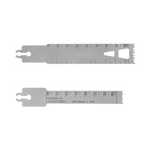 Chirurgisches Sägeblatt / für Sagittalsäge - IVC90 series - Shandong Liangyi Medical Instrument - aus rostfreiem Stahl