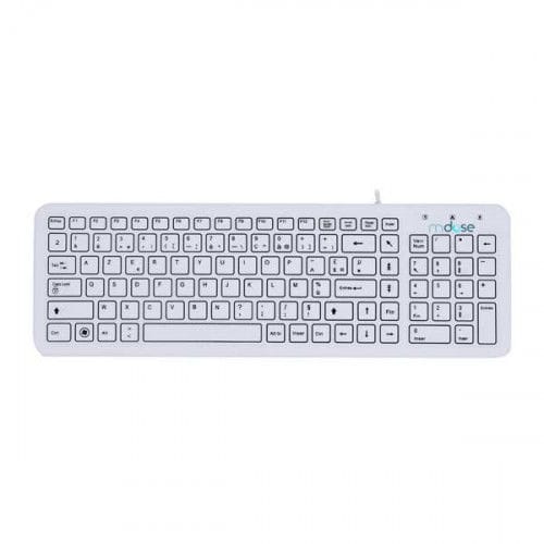 Medizinische Tastatur / Silikon - 73.001 - Mdose - USB / Hygiene / antibakteriell