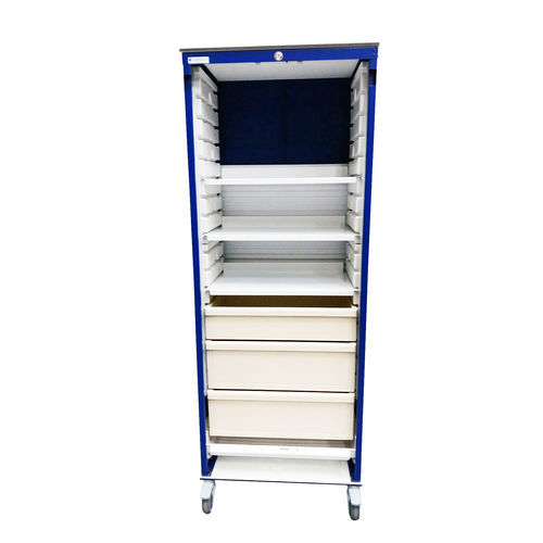 Medikamentenschrank - 60.105019 - Mdose - für Krankenhaus / Rolladen / Metall