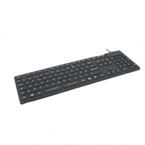 Medizinische Tastatur / Silikon - 73.CLAV.UG.KIP68 - Mdose - USB