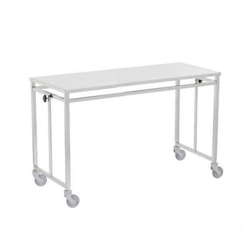 Arbeitstisch - 60.802029 - Mdose - rechteckig / Mobiler / Edelstahl