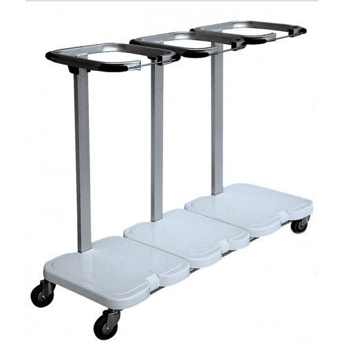 Medizinischer Wäschewagen - CHASA 40 - Mdose - Wäscherei / 3 Säcke / Aluminium