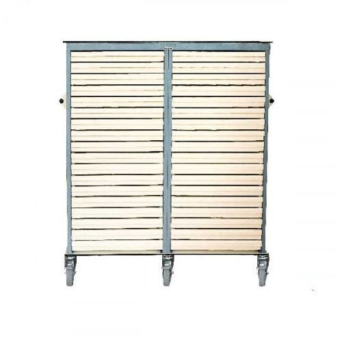 Transfer-Schrank - 60.105013 - Mdose - mobil / Aluminium