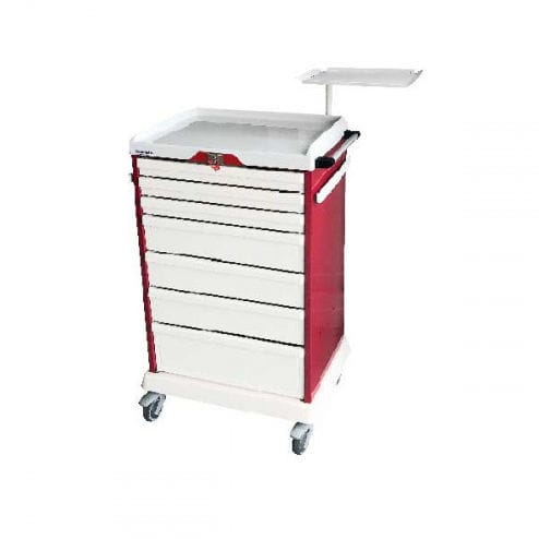 Medizinischer Wagen - 60.202033 - Mdose - Notfall / Geräte / Aluminium