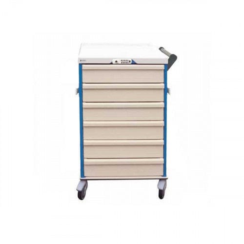 Medizinischer Wagen - NOVELO ESCARGOT - Mdose - Geräte / Lager / Aluminium