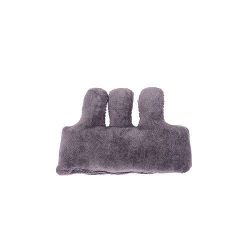 Handlagerungs-Kissen - anthracite - Fico belgium - mit silikonisierter Hohlfaser