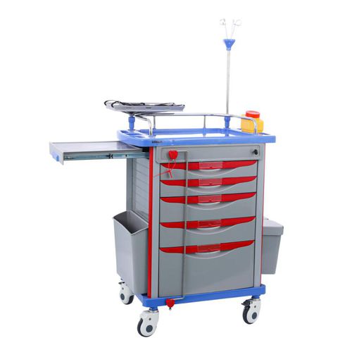 Medizinischer Wagen - TC4001B - Bellamoon Medical - für Kliniken / Notfall / Sauerstoff