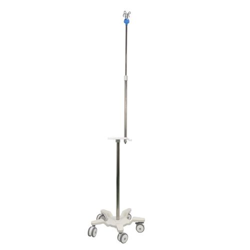 Infusionsständer auf Rollen - OR9008A - Bellamoon Medical - 4 Haken / Edelstahl
