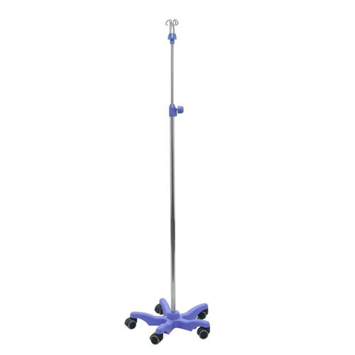 Infusionsständer auf Rollen - OR9004A - Bellamoon Medical - 4 Haken / Edelstahl