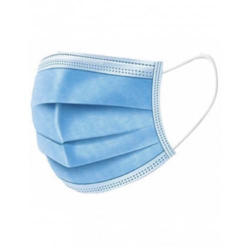 OP-Maske / Typ I - EuroMed - himmelblau / hypoallergen / dreilagig