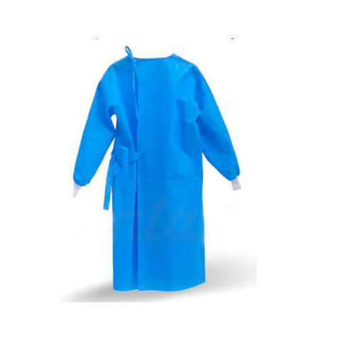 OP-Kittel / unisex - Opaque - EuroMed - Einweg / blau