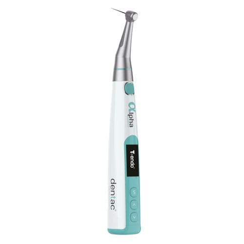 Endodontisches Winkelstück - Alpha  - Dentac - Bürstenloser elektrischer / Akku / Untersetzung