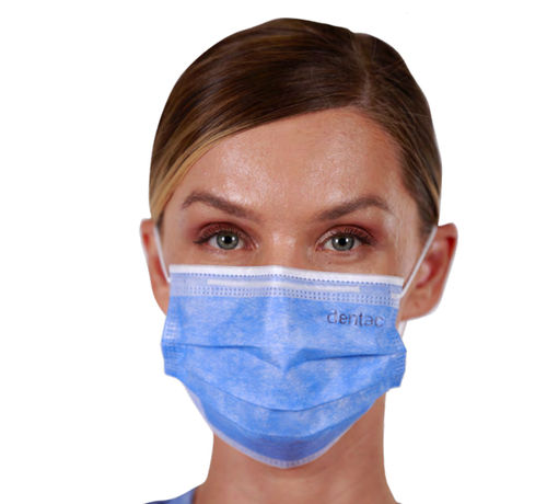 OP-Maske / Typ I - DC2031 - Dentac - Niveau 1 / für Erwachsene / blau